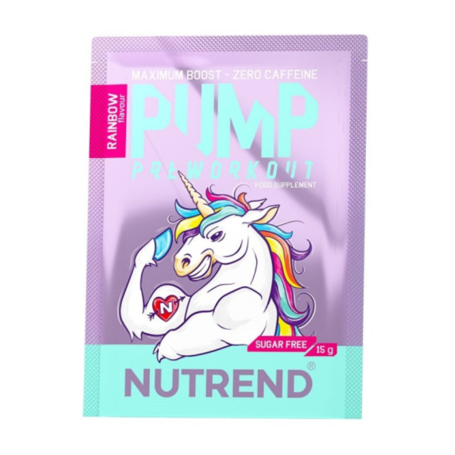 NUTREND Pump Preworkout 15g Rainbow